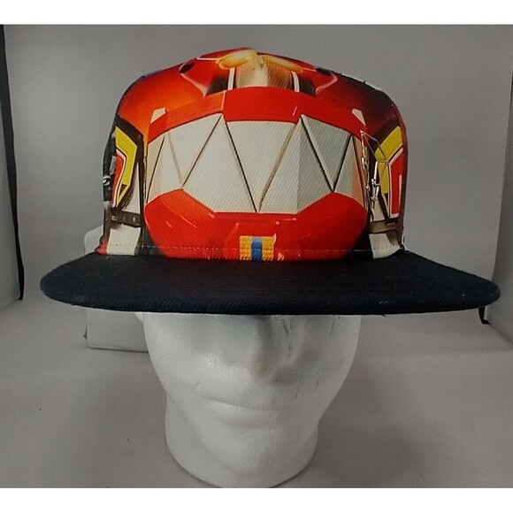 Power Rangers Megazord adjustable Hat 2018 Bioworld All Over Print - Picture 11 of 15